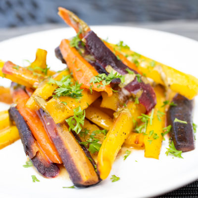 Organic Broiled carrots
